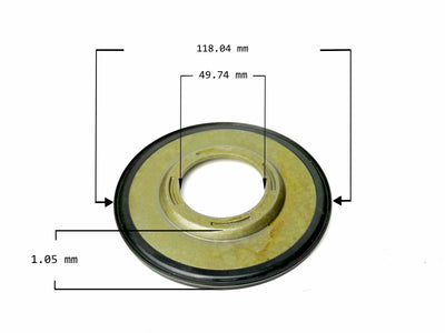 PISTON BALANCE bajo .390" 2003/UP 1RA-2DA-3RA-4TA (K1-C1) 09G, 09K, 09M, TF-60SN, TF-61SN