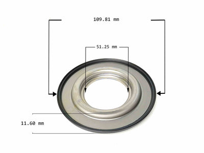 Piston Retenedor-Balanceador Freudenberg Vulcanizado 4ta-5ta-6ta (K2-C2) 09G 09K 09M TF-60SN TF-61SN