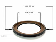 PISTON VULCANIZADO 1RA & REVERSA SIN Check VW010, VW087, VW089, VW090