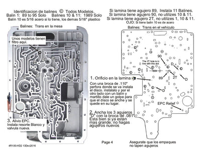 Shift Kit Transgo Remolcador HD2 1989/UP E4OD 4R100