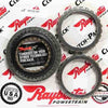 Pack Discos de Pasta Raybestos Alta Friccion 2011/UP 845RE ZF8HP45