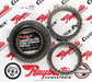 Pack Discos de Pasta Raybestos Alta Friccion 2011/UP 845RE ZF8HP45