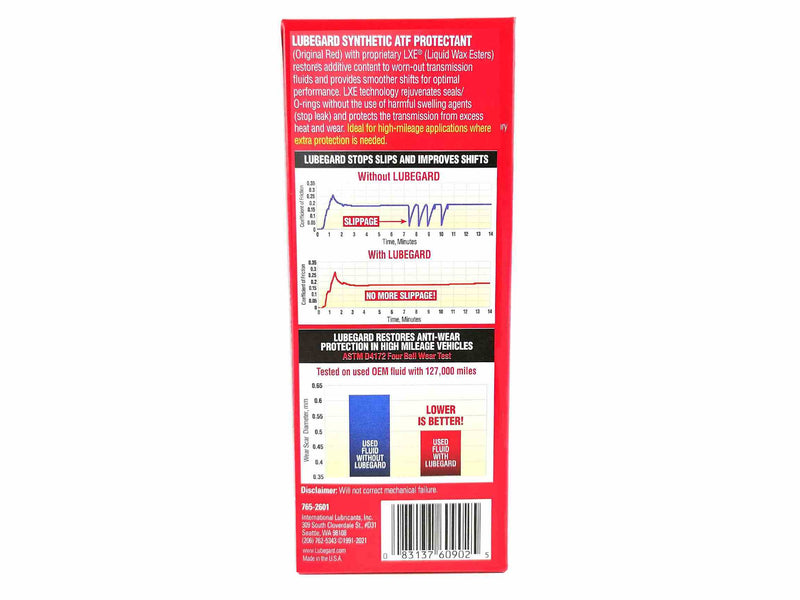 Aditivo para transmisión automática Lubegard rojo para aceite Atf