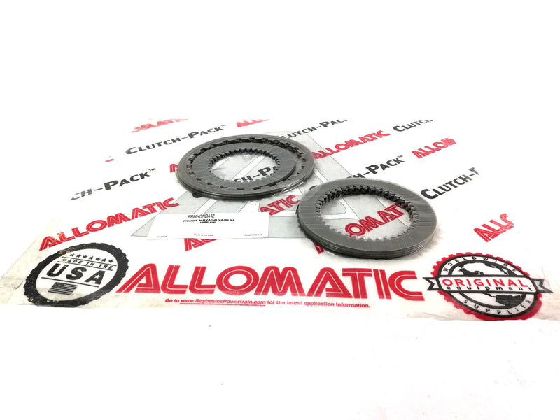 PACK DISCOS DE PASTA ALLOMATIC HONDA CVT M4VA (96-00), MLYA (01), SLYA (02-05) - Transmisiones Veinte 07