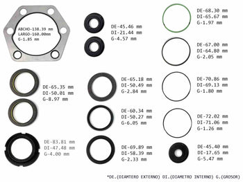 Repuesto Completo Caja Direccion TAS65 71004252