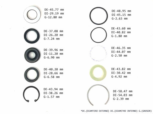 Kit Cremallera Corto Chevrolet Silverado Sierra 1999/06