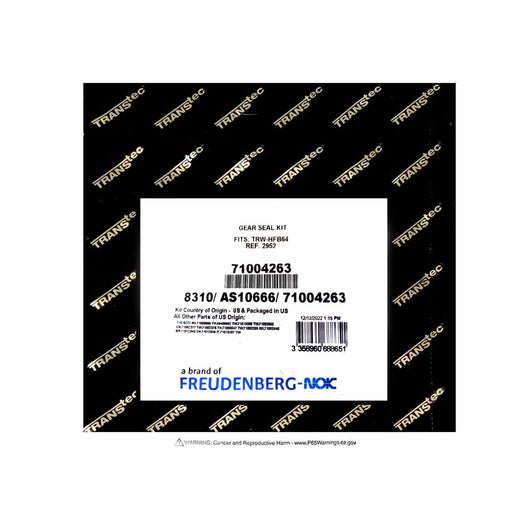 Kit Completo Caja Direccion Freudenberg TRW HFB64 71004263