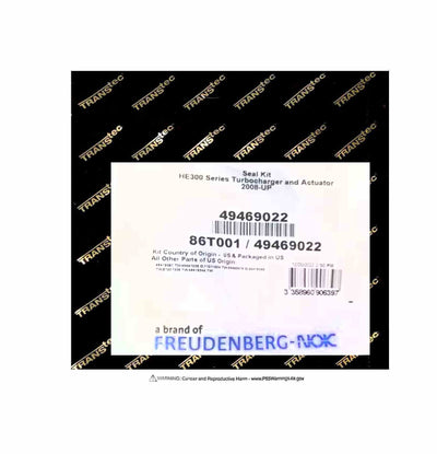 Kit de Empaques para Turbo Cargador y Actuador 2008/UP Serie HE300
