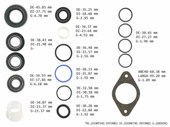 KIT CREMALLERA NISSAN PLATINA RENAULT CLIO
