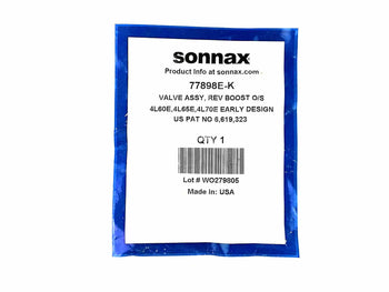 Sonnax Valvula Boost Refuerzo Tipo Viejo para Manga larga de 1.907" Con Liga .490" Diam. 4L60E 4L65E