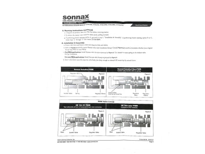 Valvula Sonnax TCC 1998/UP 4L60E 4L65E