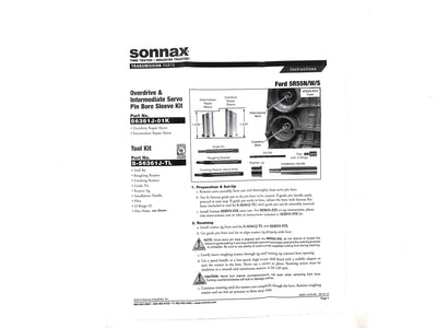HERRAMIENTAS INTALAR 56361J-01K SONAX