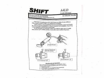 Shift Kit Superior Correccion de Fallas 1985/94 A4LD