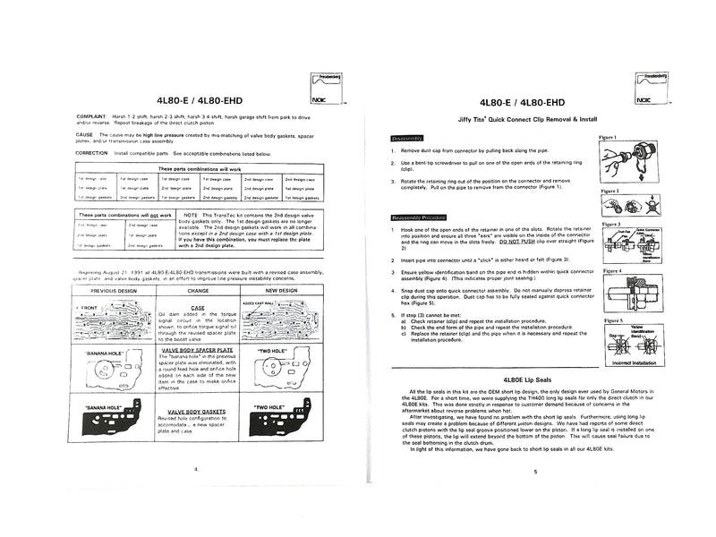Juego de Empaques Freudenberg NOK CON EMPAQUE DURPRENO 1997-UP 4L80E - Transmisiones Veinte 07
