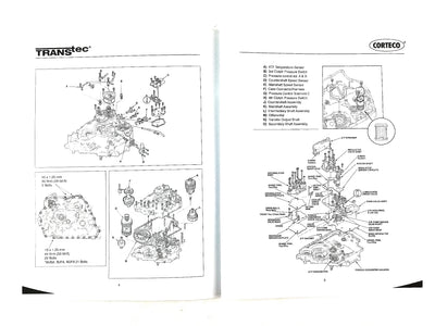 Juego de Empaques Freudenberg-NOK BDKA MDKA BVGA BVLA PVGA PVLA P34A P35A MDRA MDPA BWEA - Transmisiones Veinte 07