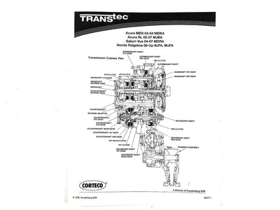 Juego de Empaques Freudenberg-NOK BDKA MDKA BVGA BVLA PVGA PVLA P34A P35A MDRA MDPA BWEA - Transmisiones Veinte 07