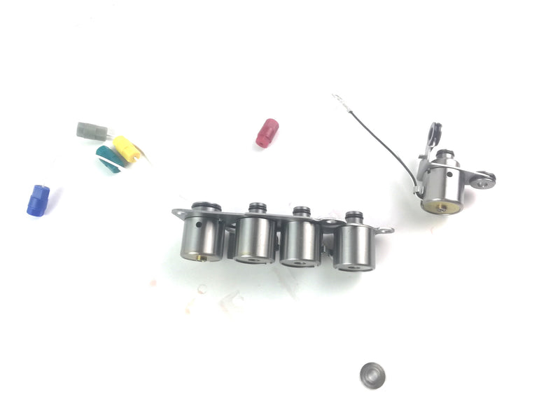 JUEGO DE SOLENOIDES [5] NISSAN 1992/98 RE4F04A  OEM  31940-80X25 - Transmisiones Veinte 07