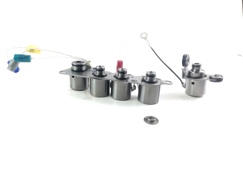 JUEGO DE SOLENOIDES [5] NISSAN 1992/98 RE4F04A  OEM  31940-80X25 - Transmisiones Veinte 07