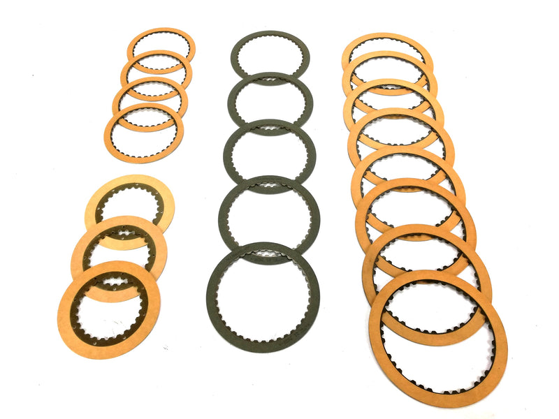 PACK DISCOS DE PASTA ALLOMATIC TOYOTA A240E, A240L, A241E, A241L (FWD) (NO RAV4,MR2,TERCEL,PASEO) - Transmisiones Veinte 07