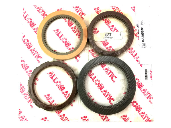 PACK DISCOS DE PASTA ALLOMATIC CHRYSLER 48RE 2003/06 DISCOS OVER DIRECTA PASTA UN LADO OEM  000637 - Transmisiones Veinte 07