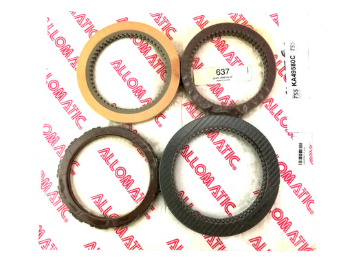 PACK DISCOS DE PASTA ALLOMATIC CHRYSLER 48RE 2003/06 DISCOS OVER DIRECTA PASTA UN LADO OEM  000637 - Transmisiones Veinte 07