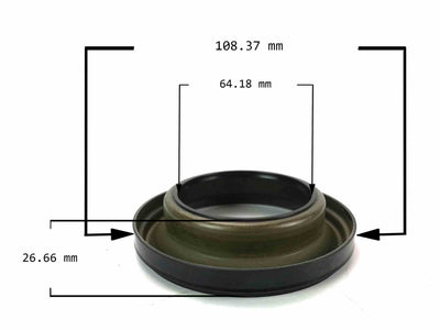 PISTON VULCANIZADO 3RA-4TA TH700-R4, 4L60E, 4L65E, 4L70E