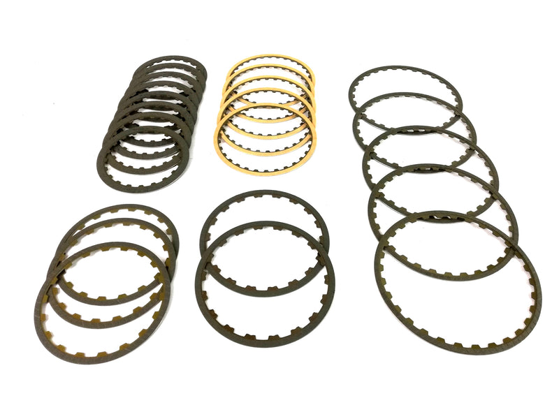 PACK DISCOS DE PASTA ALLOMATIC NISSAN RE4F03A RL4F03A 1991/97 INCLUYE AMBOS TIPOS DISCOS ALTA - Transmisiones Veinte 07