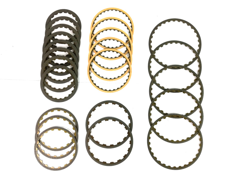 PACK DISCOS DE PASTA ALLOMATIC NISSAN RE4F03A RL4F03A 1991/97 INCLUYE AMBOS TIPOS DISCOS ALTA - Transmisiones Veinte 07