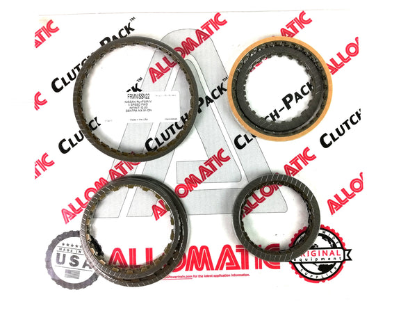 PACK DISCOS DE PASTA ALLOMATIC NISSAN RE4F03A RL4F03A 1991/97 INCLUYE AMBOS TIPOS DISCOS ALTA - Transmisiones Veinte 07