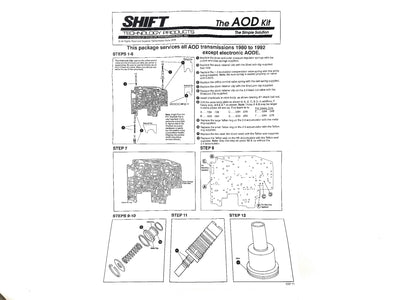 SHIFT KIT SUPERIOR AOD - Transmisiones Veinte 07