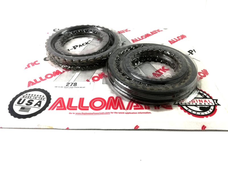 PACK DISCOS DE PASTA ALLOMATIC GM BMW 5L40E 2002/UP - Transmisiones Veinte 07