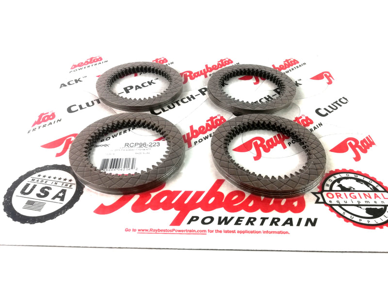 PACK DISCOS DE PASTA RAYBESTOS HONDA B7XA B7ZA M7ZA 1997-02 - Transmisiones Veinte 07