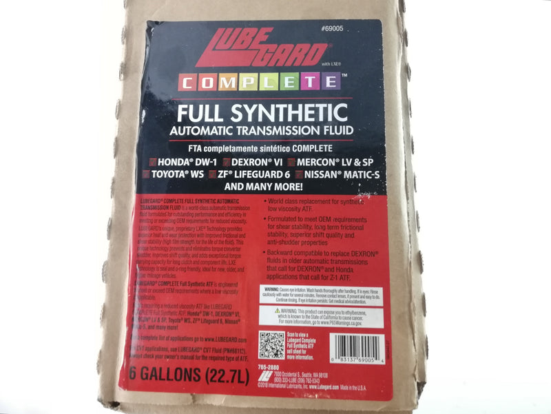 Aceite Sintetico Transmision Automatica Lubegard 22.7 Litros - Transmisiones Veinte 07