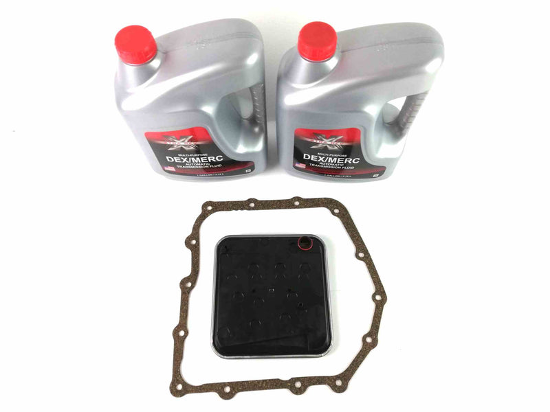 Kit Afinacion 7.56 Litros Dexron III Empaque y Filtro A604