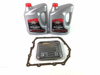 Kit Afinacion 7.56 Litros Dexron III Empaque y Filtro A604