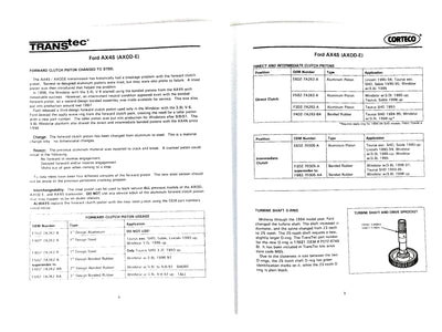 Juego De Empaques Freudenberg NOK Con Empaque Durpreno Ax4s - Transmisiones Veinte 07