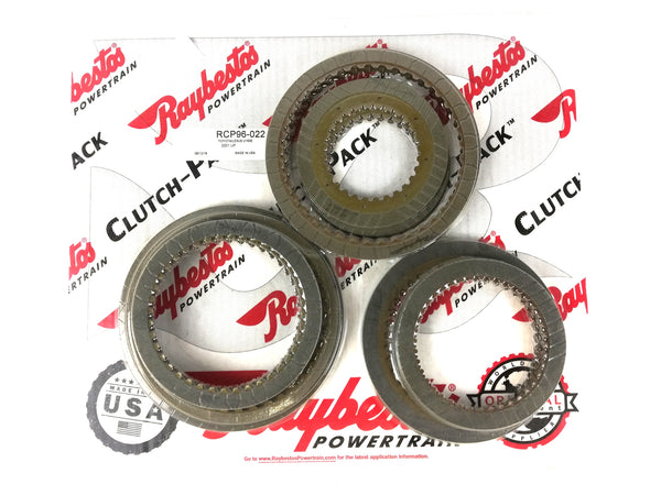 PACK DISCOS DE PASTA RAYBESTOS TOYOTA U150E U151E - Transmisiones Veinte 07