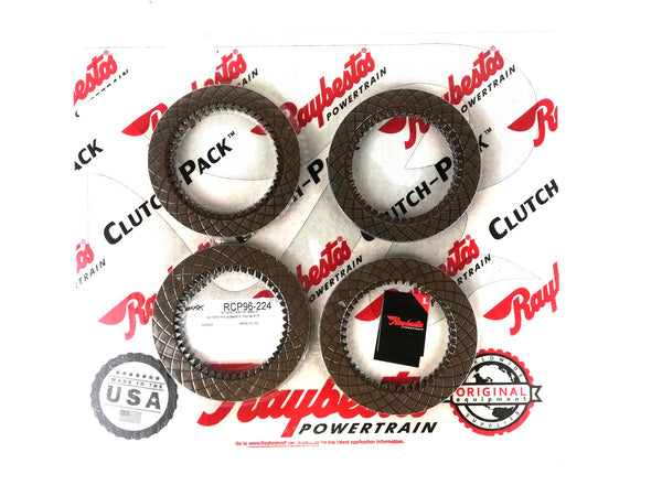 PACK DISCOS DE PASTA RAYBESTOS B7TA B7YA B7VA - Transmisiones Veinte 07