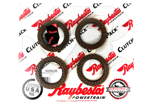 PACK DISCOS DE PASTA RAYBESTOS HONDA ACURA A24A A2YA B4RA BMXA SLXA Y MAS - Transmisiones Veinte 07