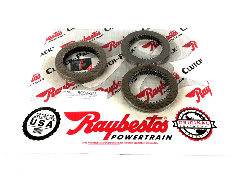 PACK DISCOS DE PASTA RAYBESTOS BCLA MCLA 2006-07 MM7A 2009-11 BZKA B7HA 2007-11 ACURA M8SA 2011-UP - Transmisiones Veinte 07