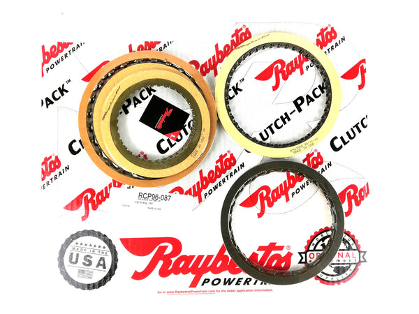 PACK DISCOS DE PASTA RAYBESTOS DISCOS 3/4 ALTA FRICCION GM TH700-4R 4L60E - Transmisiones Veinte 07