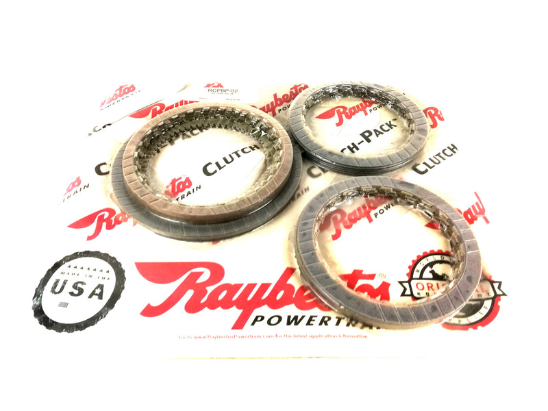 PACK DISCOS DE PASTA RAYBESTOS AZULES COMPETENCIA TH350 - Transmisiones Veinte 07