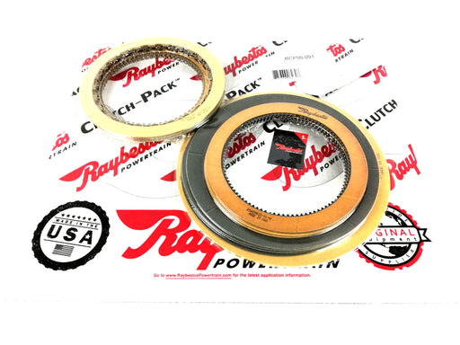 PACK DISCOS DE PASTA RAYBESTOS FORD REV 24 DIENTES, OVER 32 DIENTES 1998/UP 4R100