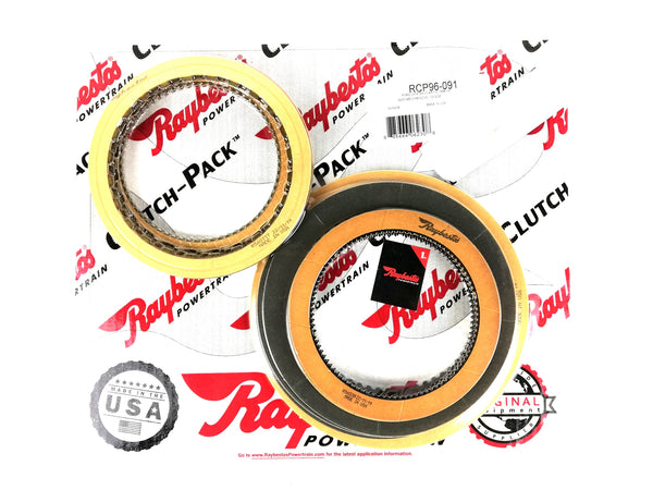 PACK DISCOS DE PASTA RAYBESTOS FORD REV 24 DIENTES, OVER 32 DIENTES 1998/UP 4R100