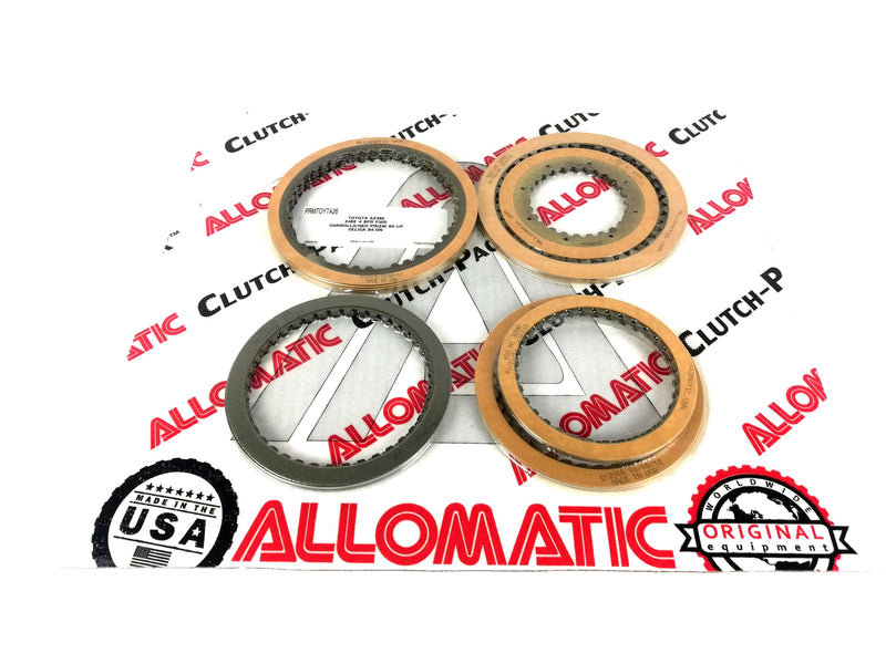 PACK DISCOS DE PASTA ALLOMATIC TOYOTA A245E, A246E ( FWD Corolla, Geo Prism 93-Up, Celica 94-Up) - Transmisiones Veinte 07