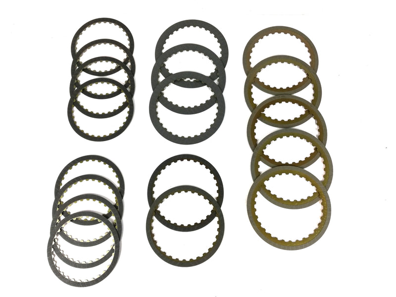 PACK DISCOS DE PASTA ALLOMATIC MITSUBISHI MIRAGE 1.5L 1.8L F4A41 F4A42 1996/08 - Transmisiones Veinte 07