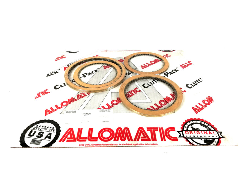 PACK DISCOS DE PASTA ALLOMATIC AW60-40 AF13 1992/97 - Transmisiones Veinte 07