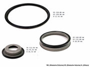 Juego de Pistones Freudenberg 2015/UP 9T45 9T50 9T60 9T65