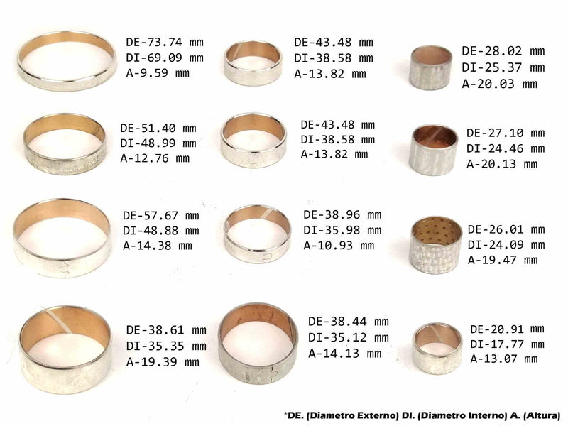 Kit de Bujes (12) 45RFE 5-45RFE 