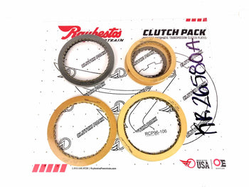 PACK DISCOS DE PASTA RAYBESTOS TOYOTA A240E A240L A241E 241L 243E A244E A245E